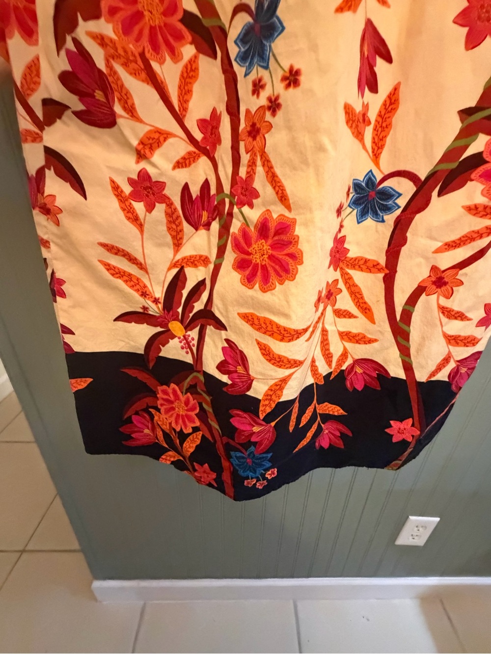 Maude Vivante Ava Dress - size Medium Floral Button-Front Tunic Dress . Gorgeous - Picture 8 of 10